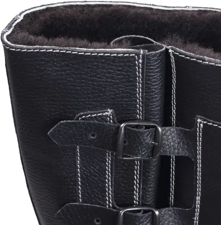 Сапоги TURBO ПУ/нитрил высокие с КП нат. мех