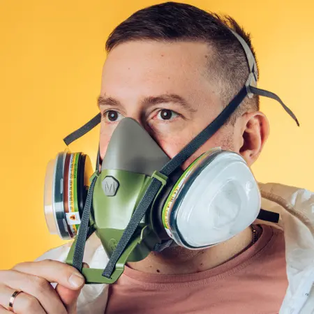 8500 Полумаска Jeta Safety с системой быстрого сброса (без фильтров)