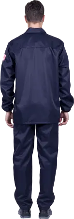Костюм кислотостойкий с БР (т.синий)