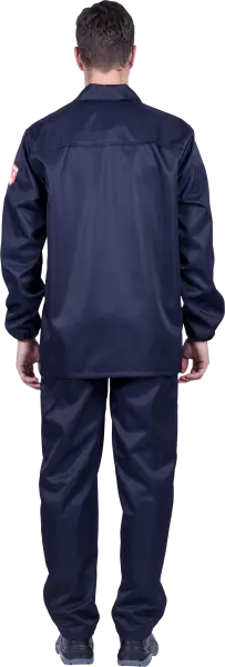 Костюм кислотостойкий с БР (т.синий)