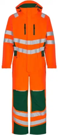 Комбинезон ENGEL SAFETY 4946-930 зимний (оранжевый/зеленый)