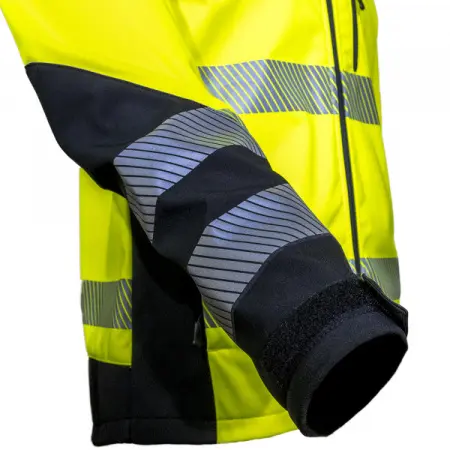 Куртка Brodeks Softshell KS 227 сигнальная (желтый/черный)