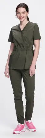 Костюм хирургический MEDLINE МОДЕРН-004 женский с БР (хаки) женские медицинские