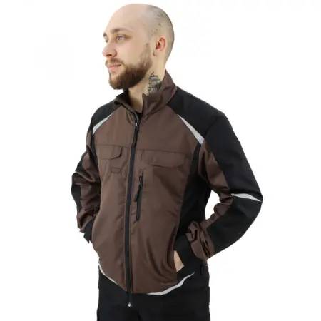 Куртка BRODEKS KS 202 (коричневый/черный)