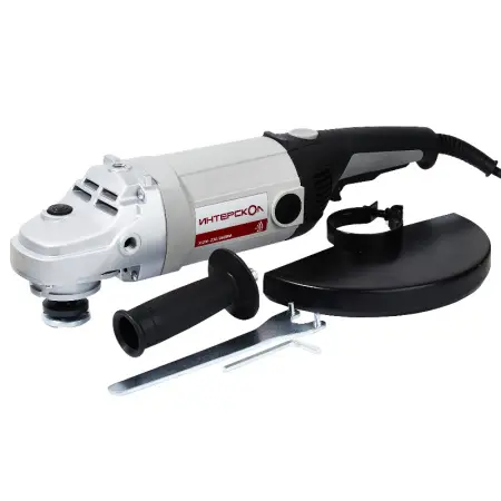 Угловая шлифовальная машина ИНТЕРСКОЛ УШМ-230/2600М 674.1.0.00 2600Вт 230мм