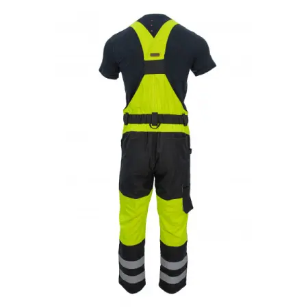 Полукомбинезон BRODEKS MW48-83В мультизащитный зимний (желтый/черный)