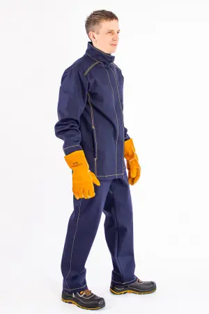 Костюм сварщика ВОЛАТ с БР 2 класс (синий)