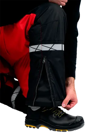 Комбинезон ПИЛОТ зимний (красный/черный)