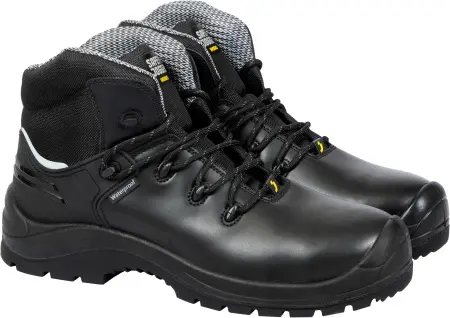 Ботинки Х430 ПУ/резина кожа с КП и КС (черный)