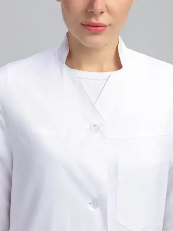 Халат КАРИНА женский (белый) женские медицинские