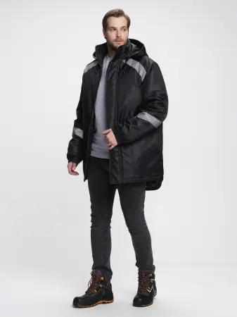 Куртка ПРОГРЕСС зимняя (черный)