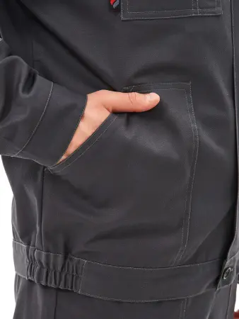 Костюм ЛИПЕЦК-1 СОП CH с БР (т.серый/св.серый) Костюм ЛИПЕЦК-1 СОП CH с БР (т.серый/св.серый)