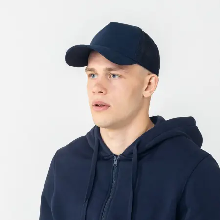 Бейсболка LEADER MESH сетка (нм) (т.синий)