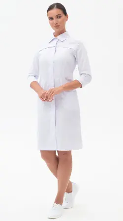 Халат ЛИМА женский (белый) женские медицинские