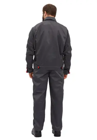 Костюм ФАВОРИТ с ПК смесовая (серый/св.серый)