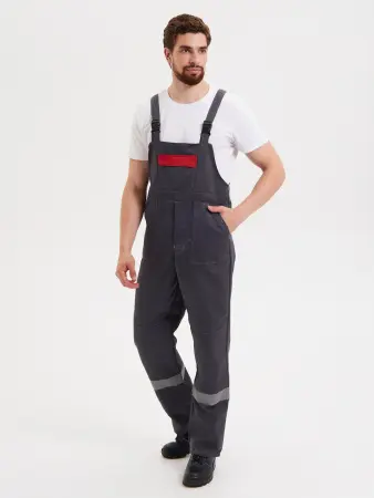 Костюм КОРПУС с ПК (т.серый/черный/красный)