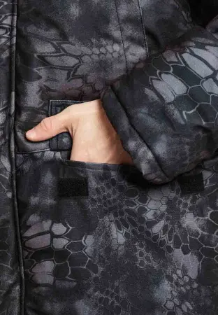 Костюм СКАНДИН зимний с ПК (кмф черный питон)