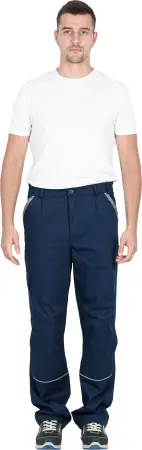 Костюм КОНФОРМ с БР (т.синий/серый)