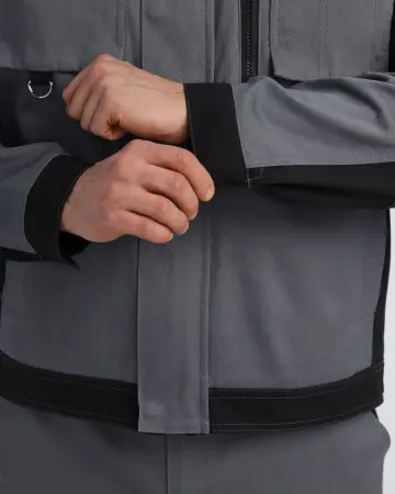 Куртка МИЛАН NEW CH МВО (т.серый/черный)