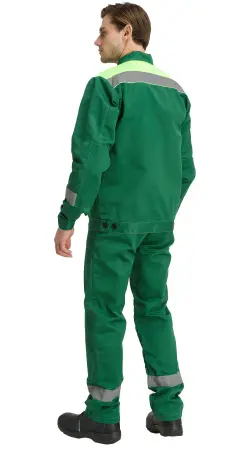 Костюм RONTA KS811 с БР (т.зеленый/лайм)