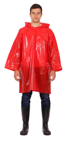 Плащ ДОЖДЕВИК ЛЮКС (красный)