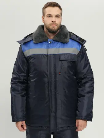 Костюм Т-УЛЬТРА-2 зимний с ПК (т.синий/васильковый)