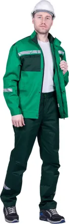 Куртка СТРОНГ (зеленый/т.зеленый)