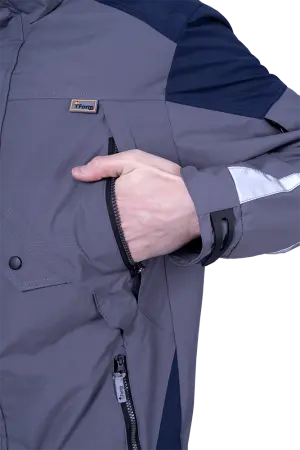 Куртка-штормовка РЕСПЕКТ (серый)