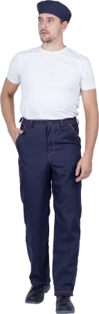 Костюм ХИМОС противокислотный (т.синий/оранжевый)