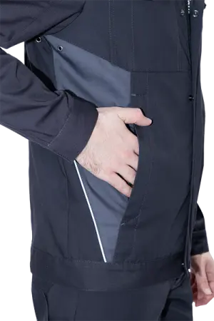 Куртка GT (т.серый/серый)