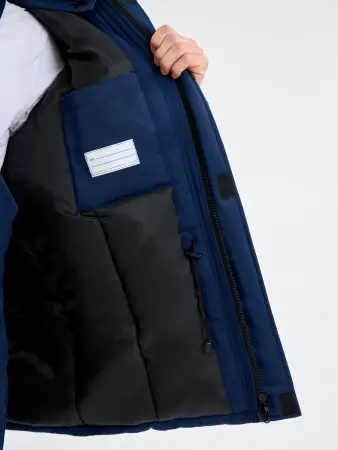 Костюм ТРУЖЕНИК-УЛЬТРА-2 СОП зимний с ПК (т.синий/васильковый)