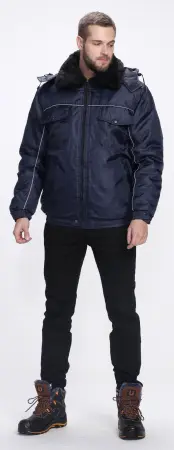 Куртка СТАРТ зимняя (т.синий)
