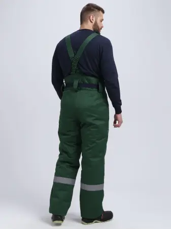 Костюм Т-УЛЬТРА СОП зимний с БР (т.зеленый/лимонный)