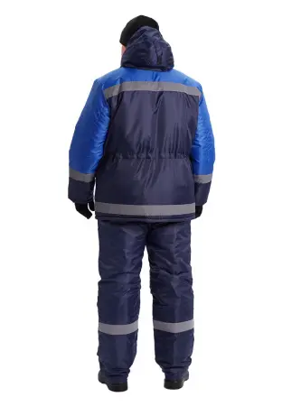Костюм СКАНДИН-СОП зимний с ПК (т.синий/василек)