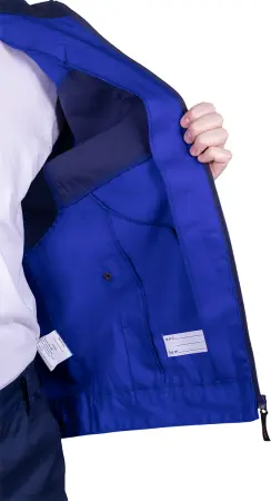 Куртка СТРОНГ (васильковый/т.синий)