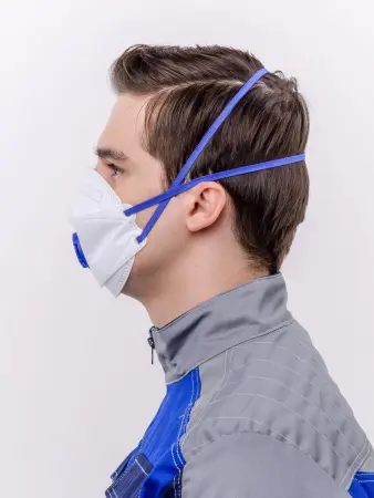 Респиратор DSK 3D 5521 НК трехпанельный с клапаном FFP2 NR D ОТГРУЗКА КРАТНО 30 ШТ