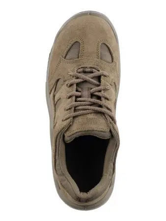 Полуботинки КОБРА ПУ/ПУ натуральная кожа/текстиль (хаки)