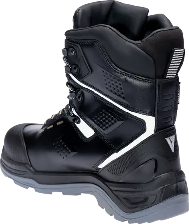 Ботинки VERT ПУ/ТПУ шерст.мех с КП и КС (черный)