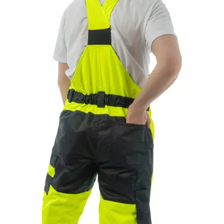 Полукомбинезон BRODEKS KW 406 зимний (желтый/черный)