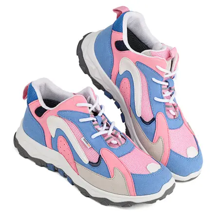 Ботинки ЛИДЕР WG9-03-MTT-1 ПУ-Резина женские (розовый)