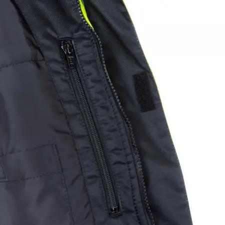 Куртка-бомбер BRODEKS KW 222 сигнальная зимняя (желтый/черный) Куртка-бомбер BRODEKS KW 222 сигнальная зимняя (желтый/черный)