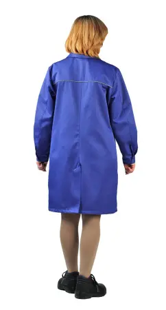 Халат ВАЛЕНТ женский (васильковый)