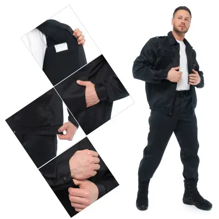 Костюм ОХРАННИК с БР (черный)