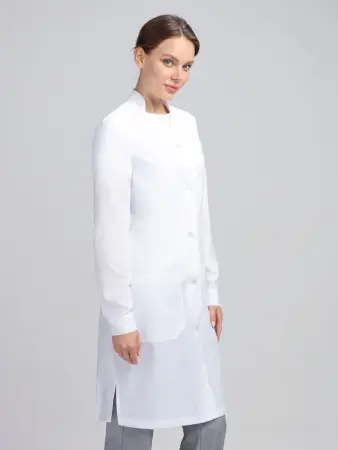 Халат КАРИНА женский (белый) женские медицинские