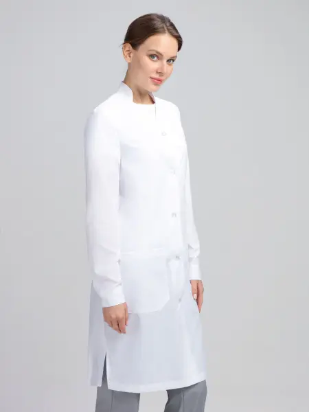Халат КАРИНА женский (белый) женские медицинские