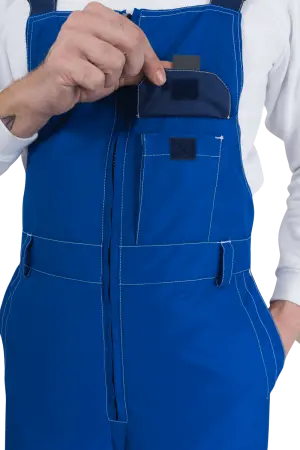 Полукомбинезон ЭДВАНС зимний (синий/васильковый)