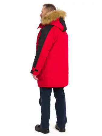 Куртка ПРЕМЬЕР зимняя (красный/черный)