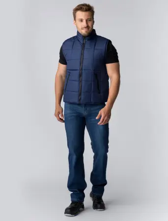 Жилет ОФИС зимний (т.синий)