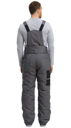 Брюки RONTA BR920 зимние (т.серый/черный/лайм)