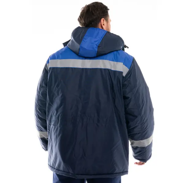 Куртка СТАНДАРТ зимняя с СОП (т.синий/васильковый)